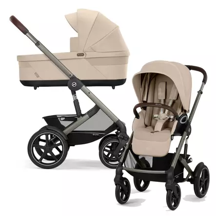 Cybex Talos S lux yhdistelmävaunut Almond Beige. - Barnvagnar och kombivagnar - 525000803YHD - 1